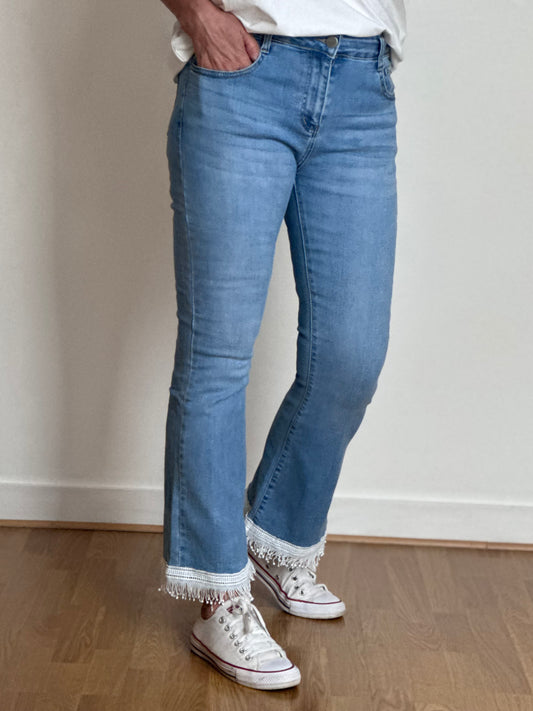 Jeans bohème Taille du 38 au 48