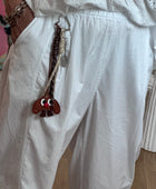 Pantalon blanc balloon TU 36/42