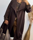 Manteau Authur marron