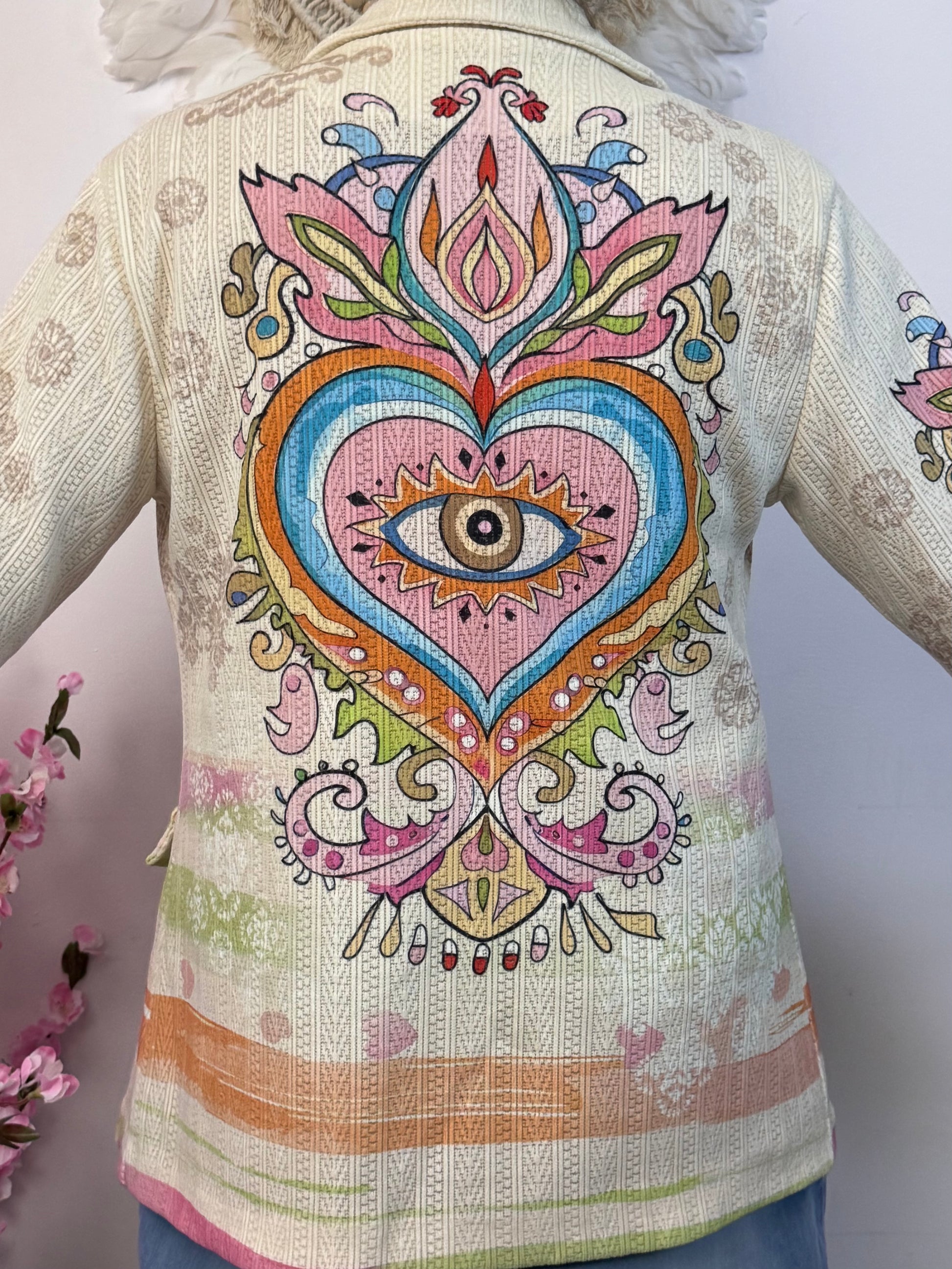 Veste blazer love et œil