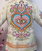 Veste blazer love et œil