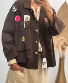 Veste marron casuel