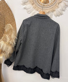 Veste blazer gris chic TU 42/48