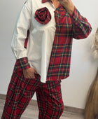 Chemise tartan rouge TU 40/46