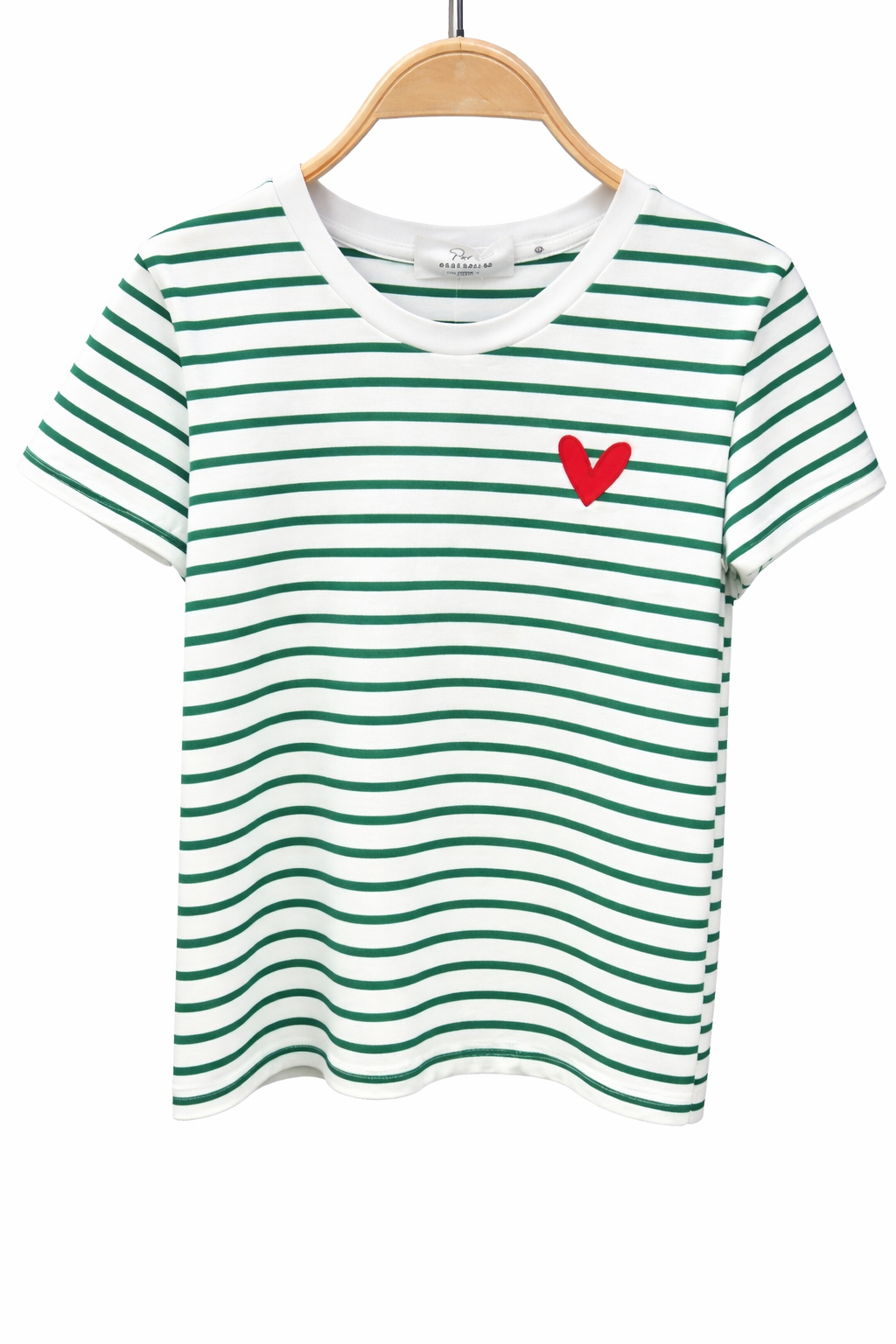 Teeshirt rayures vertes enfants ❤️