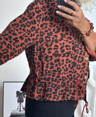 Veste Léo terracotta