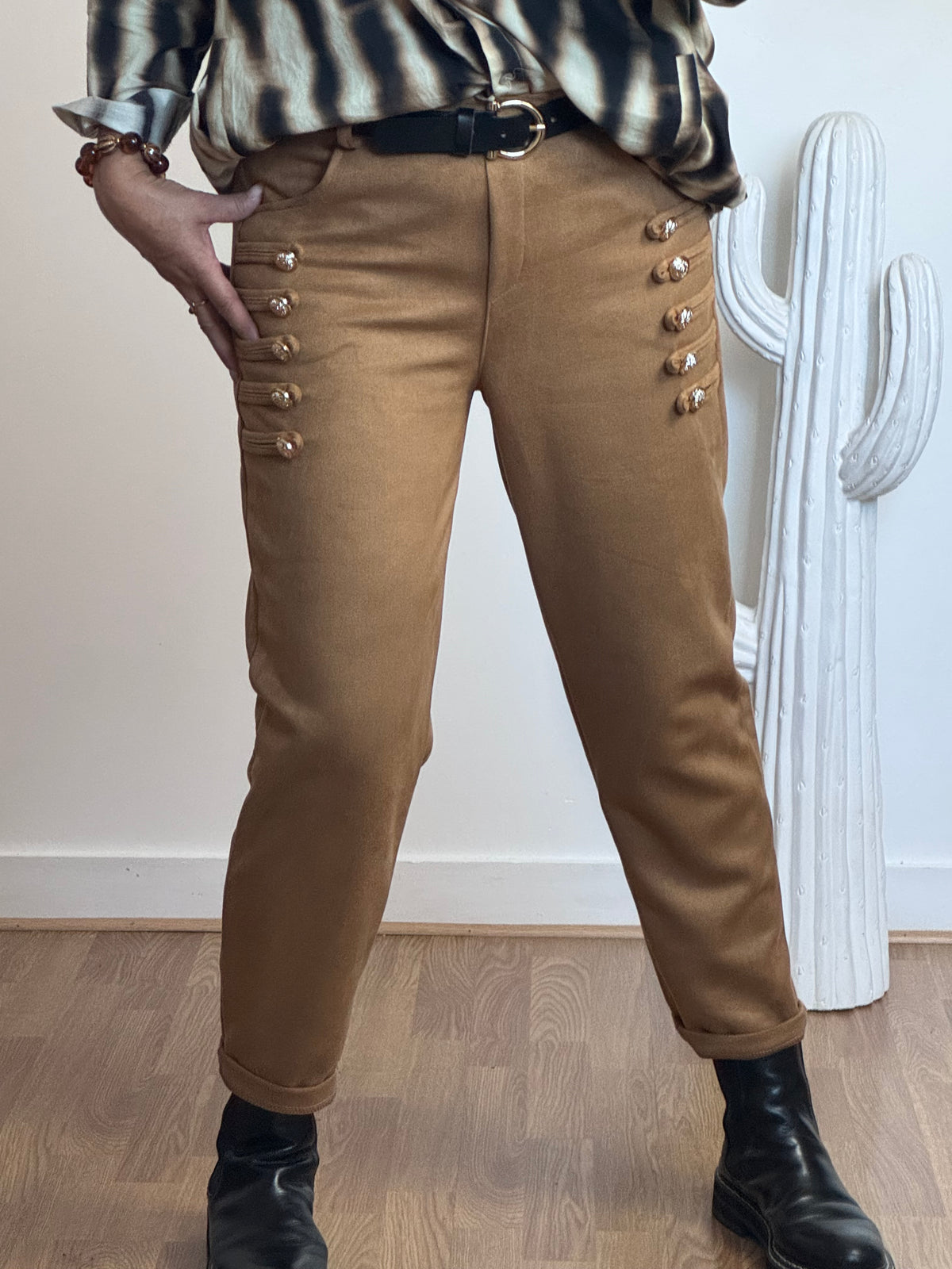 Pantalon officier camel TU 36/42