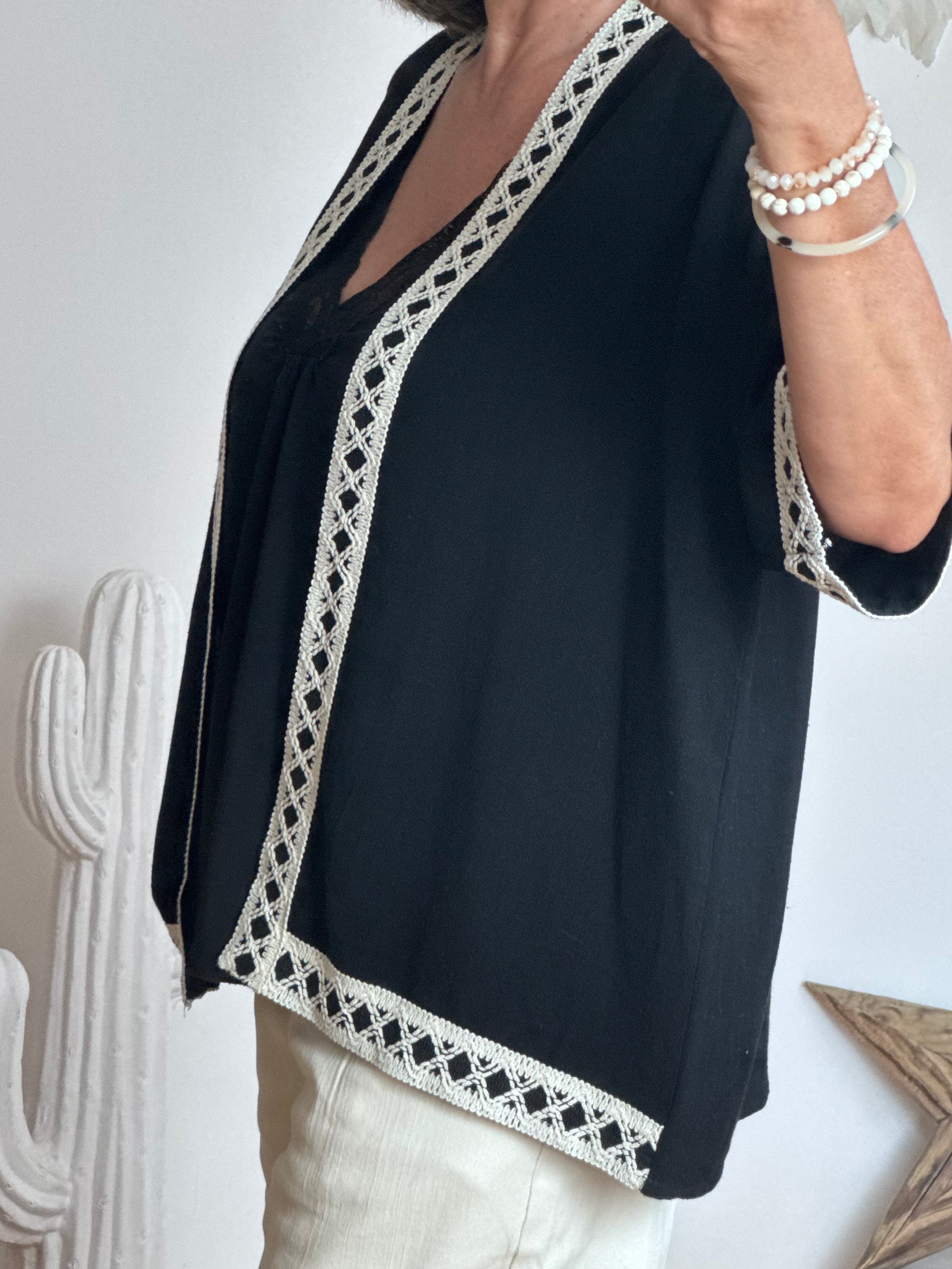 Veste noire Juliette