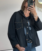 Veste casuel Gold noir