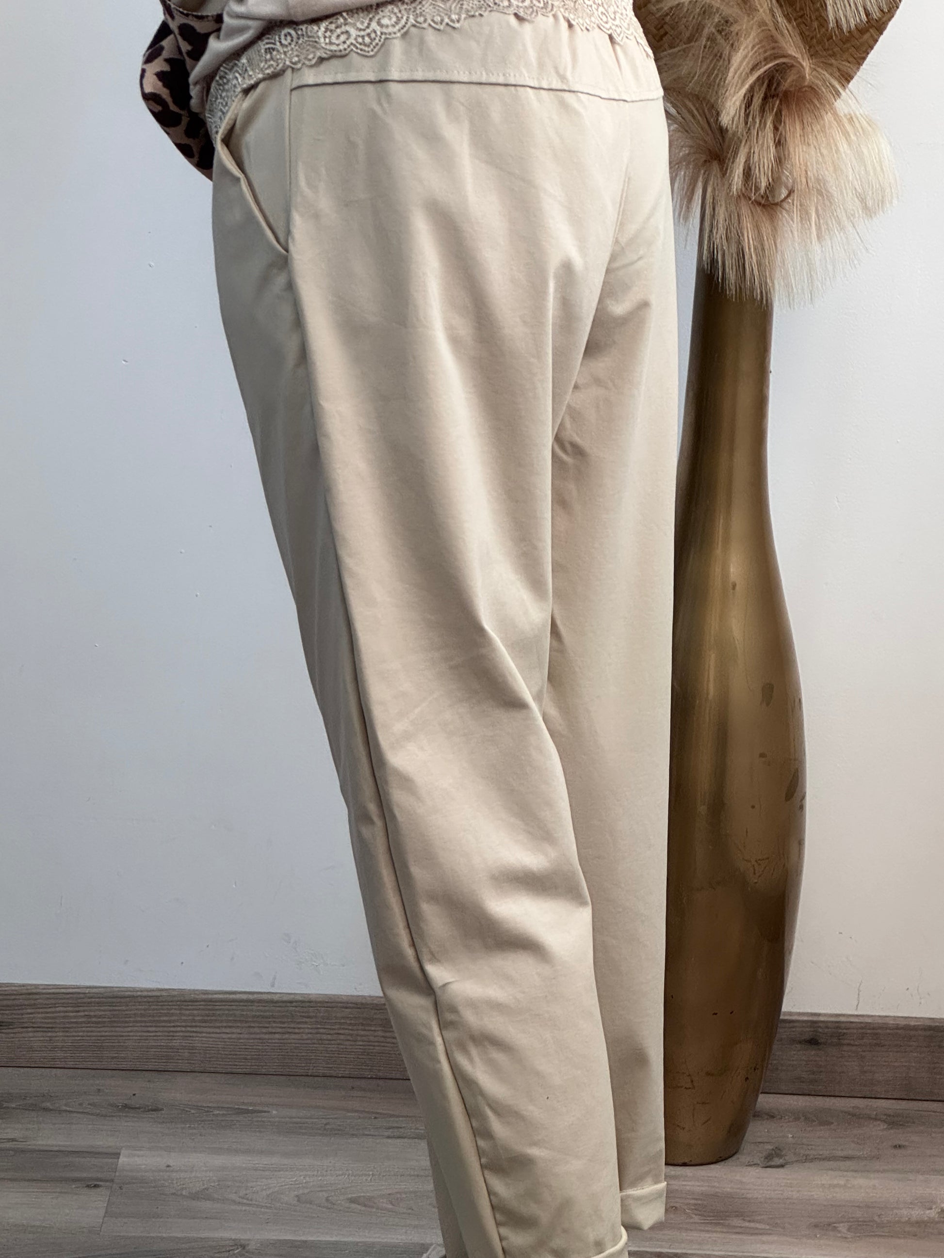 Pantalon Sacha beige TU 42/50