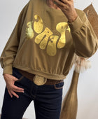 Sweat-shirt peace camel