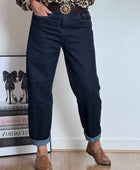 Jeans ballon brut