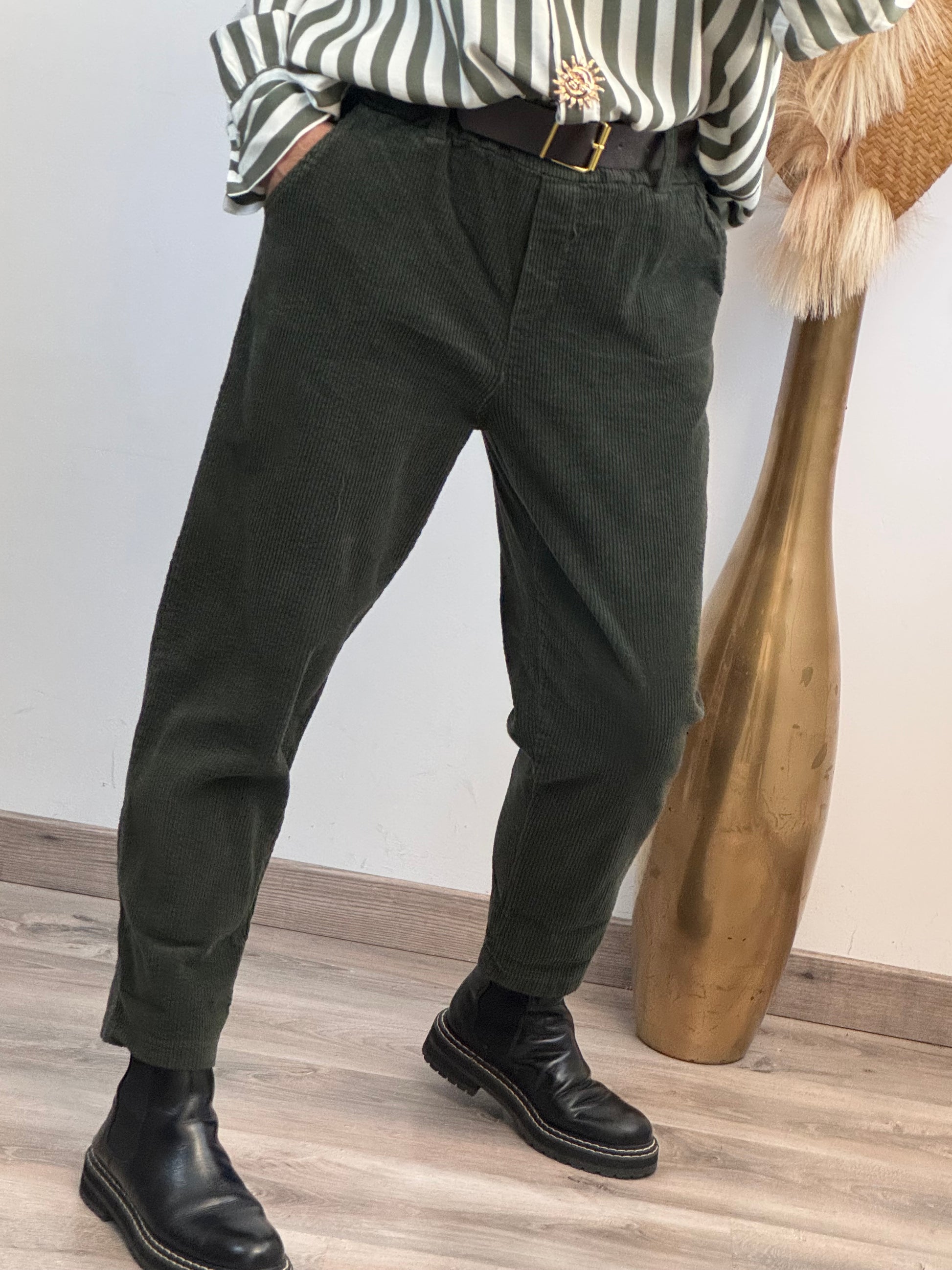 Pantalon Jules kaki