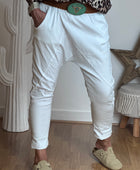 Pantalon saroual blanc OK !