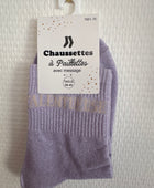 Chaussettes pailletées talentueuse