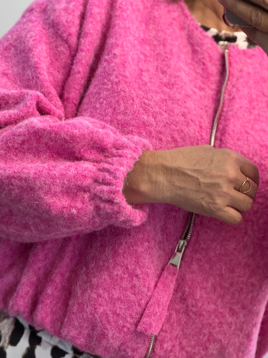 Blouson rose fuchsia TU 40/46