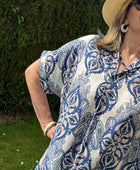 Robe Mila bleu marine TU 44/48