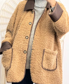 Veste épaisse camel TU 44/50