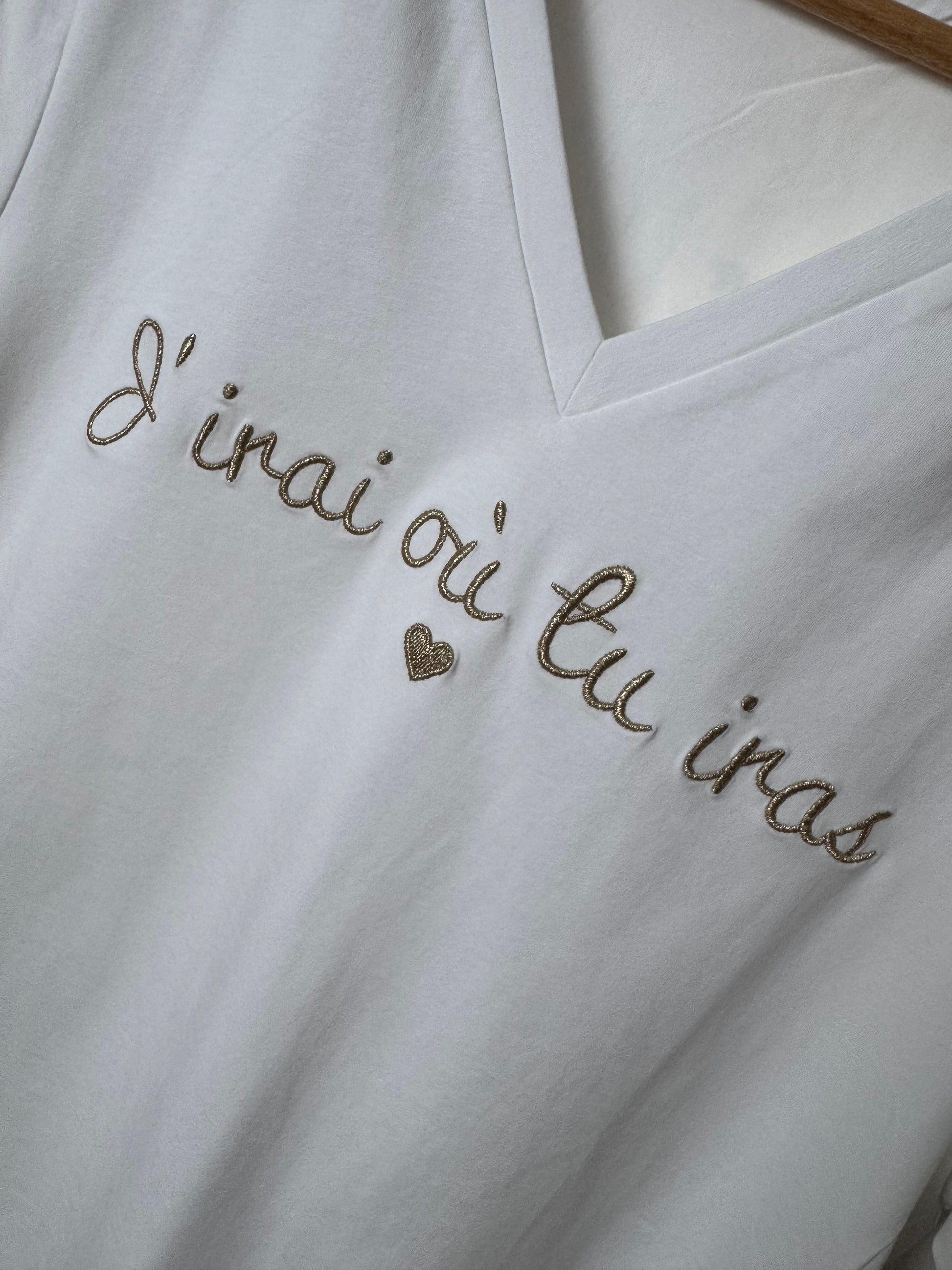 Teeshirt «j’irai où tu iras »