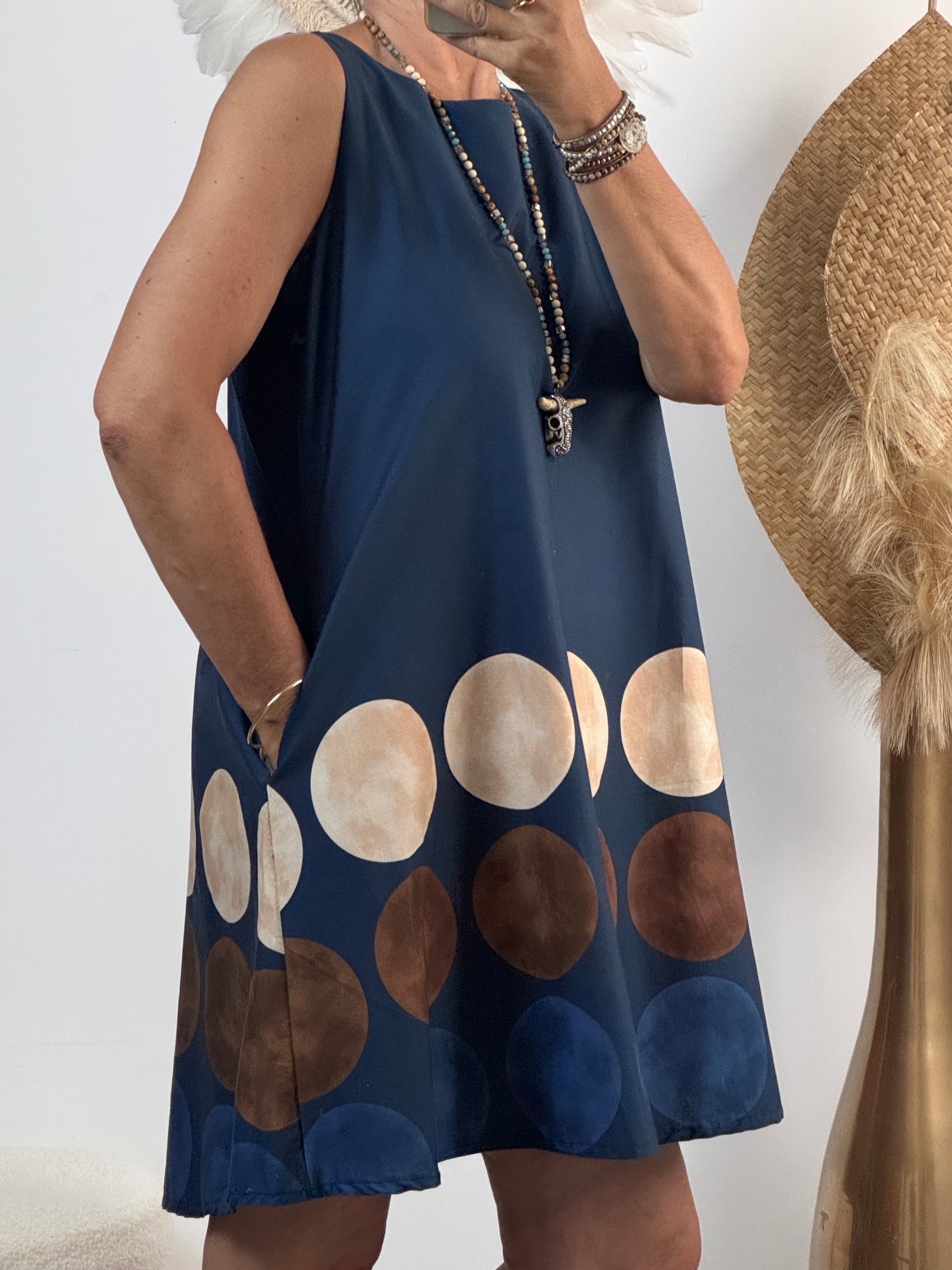 Robe Clarisse Marine