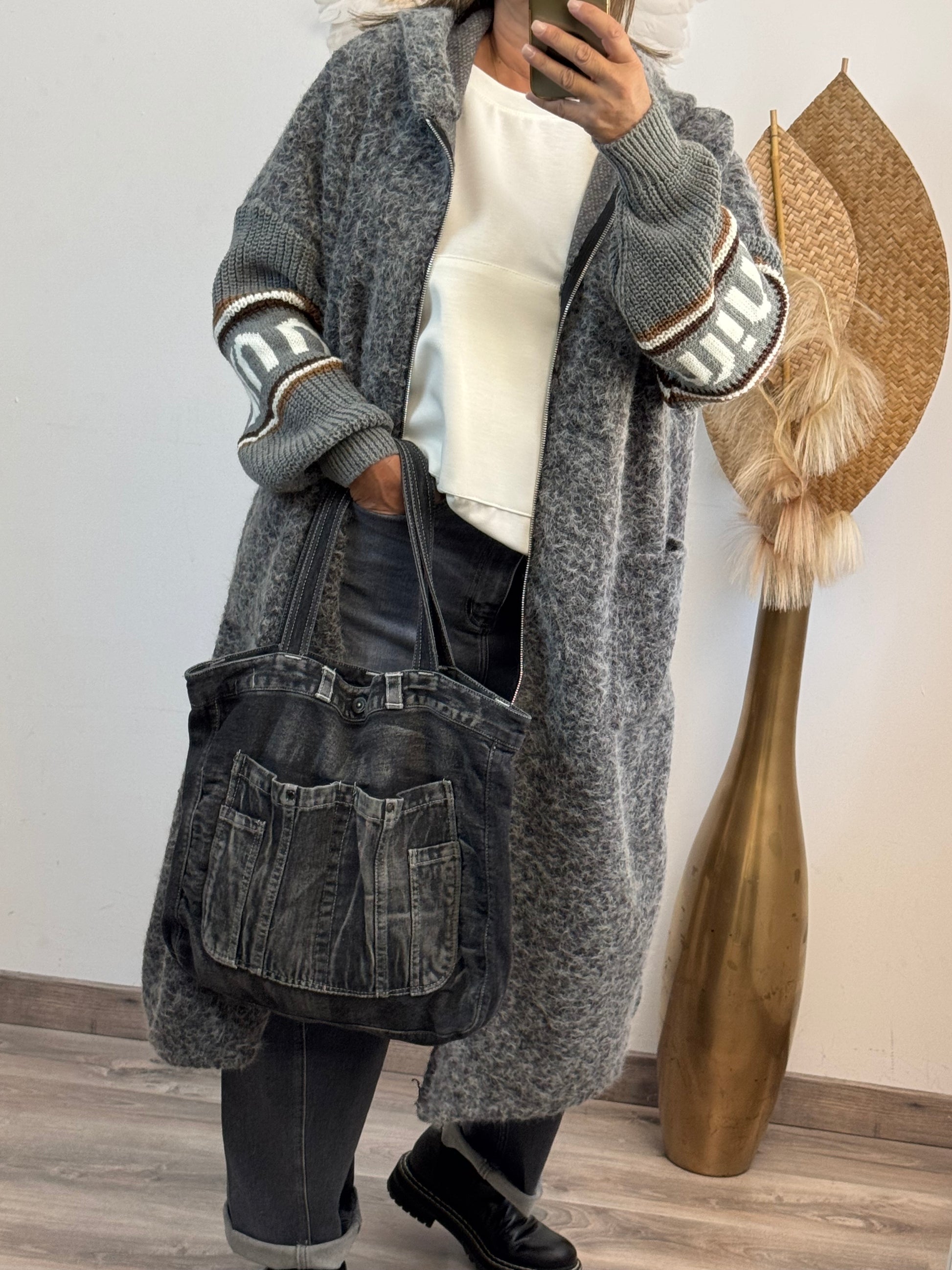 Manteau Esteban gris