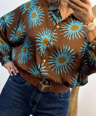 Chemise soleil marron