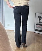 Jeans flare noir