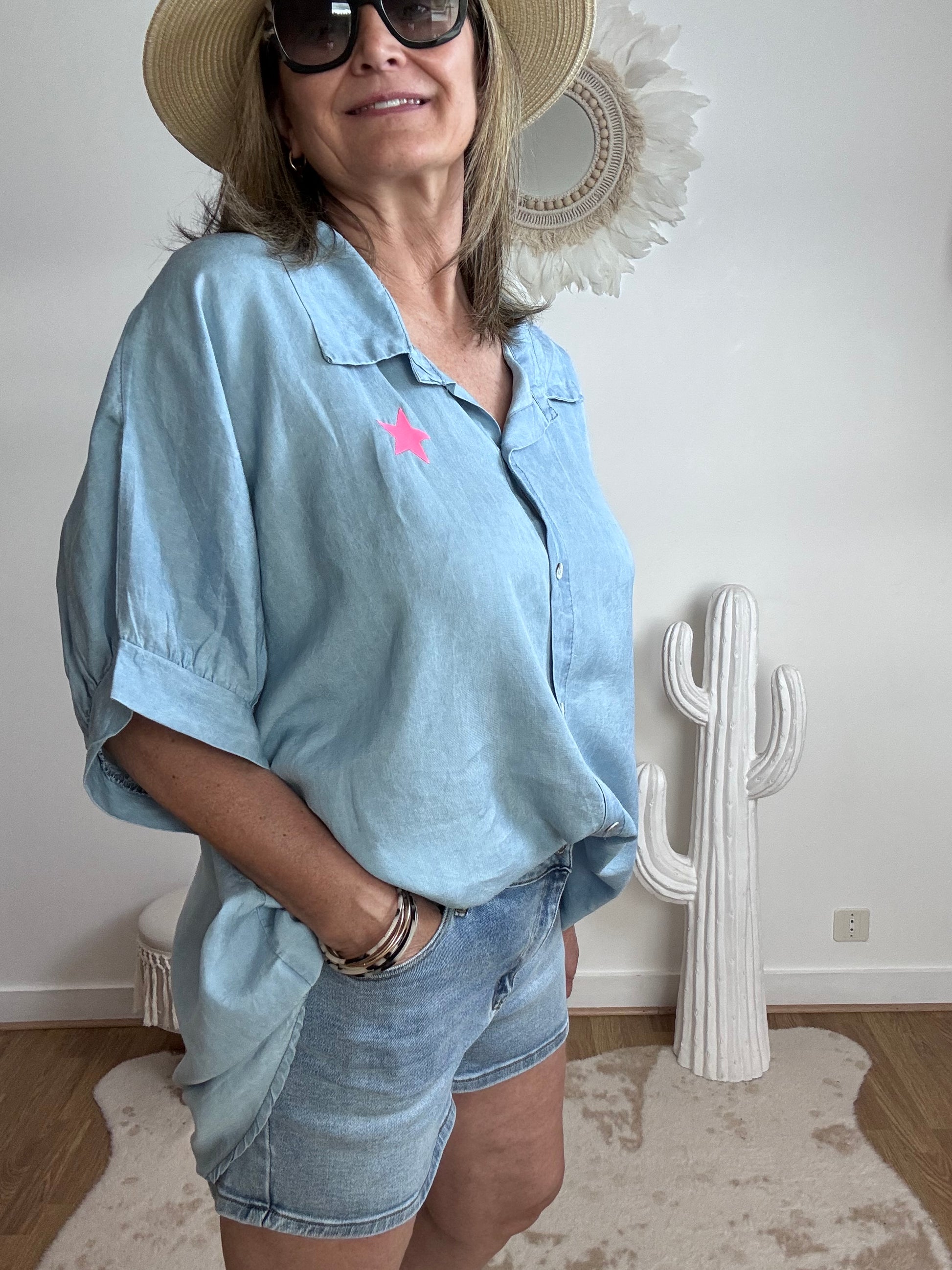 Chemise iconic tencel jolie forme TU44/50