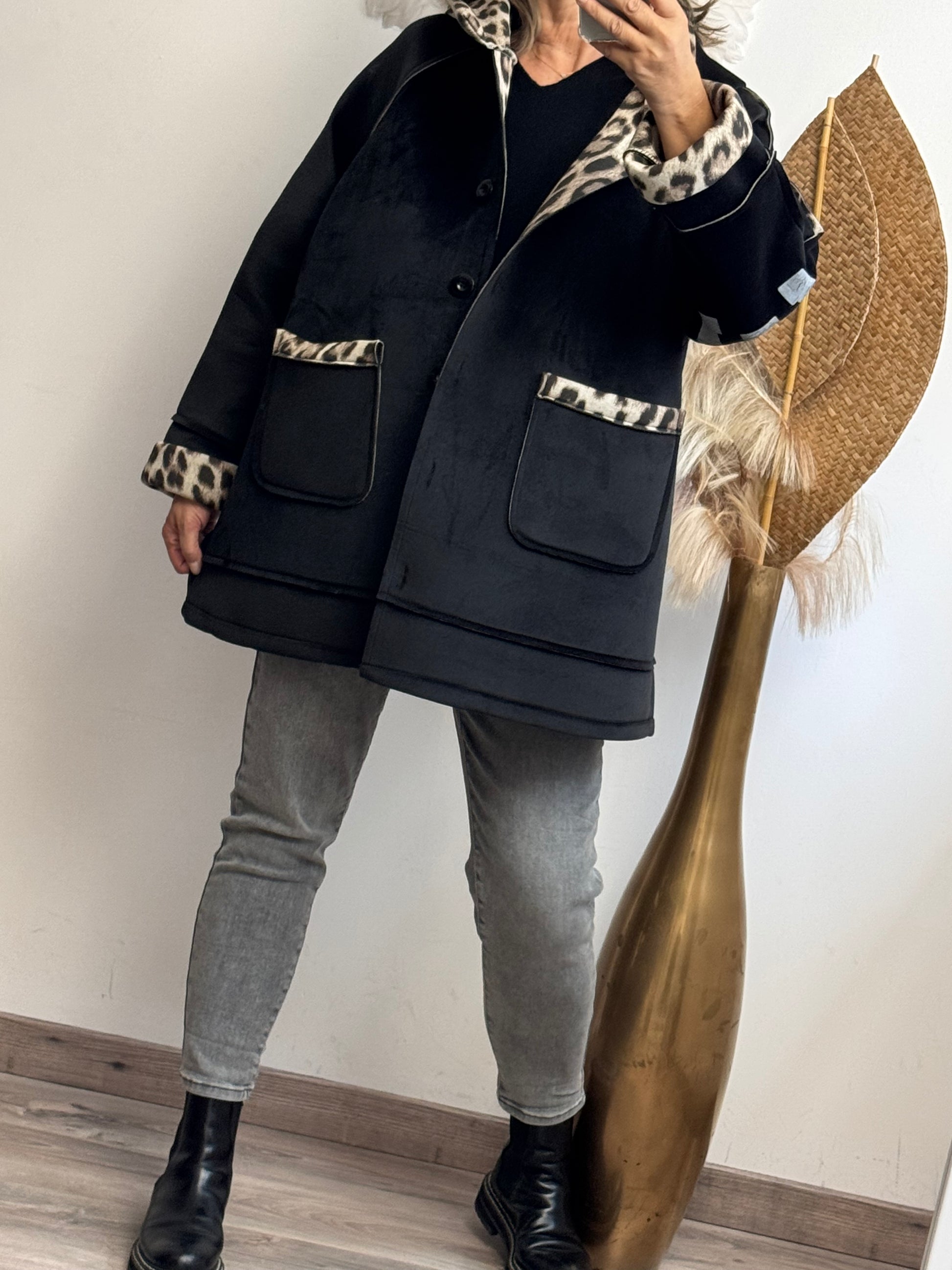 Manteau Paradise noir