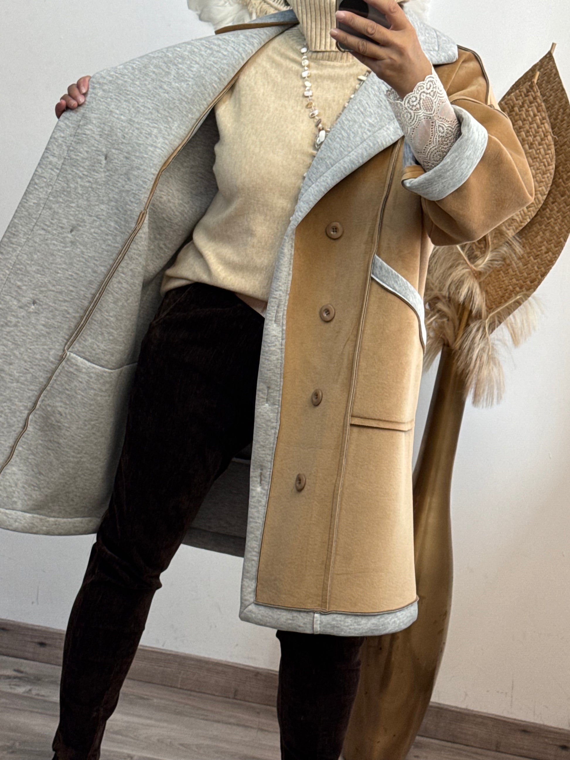 Manteau Léon beige
