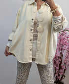 Veste Nina jeans crème