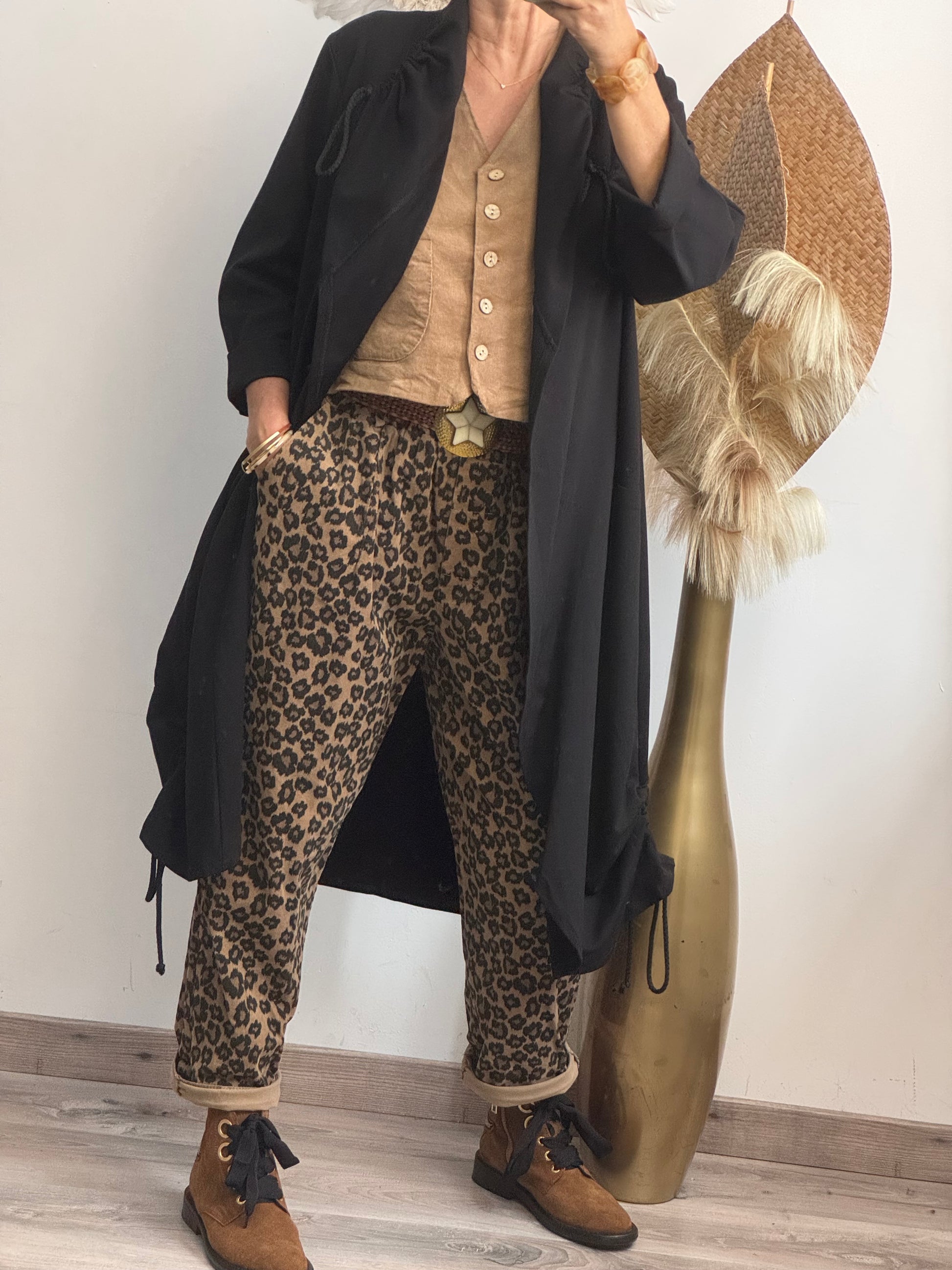 Pantalon Tiago beige