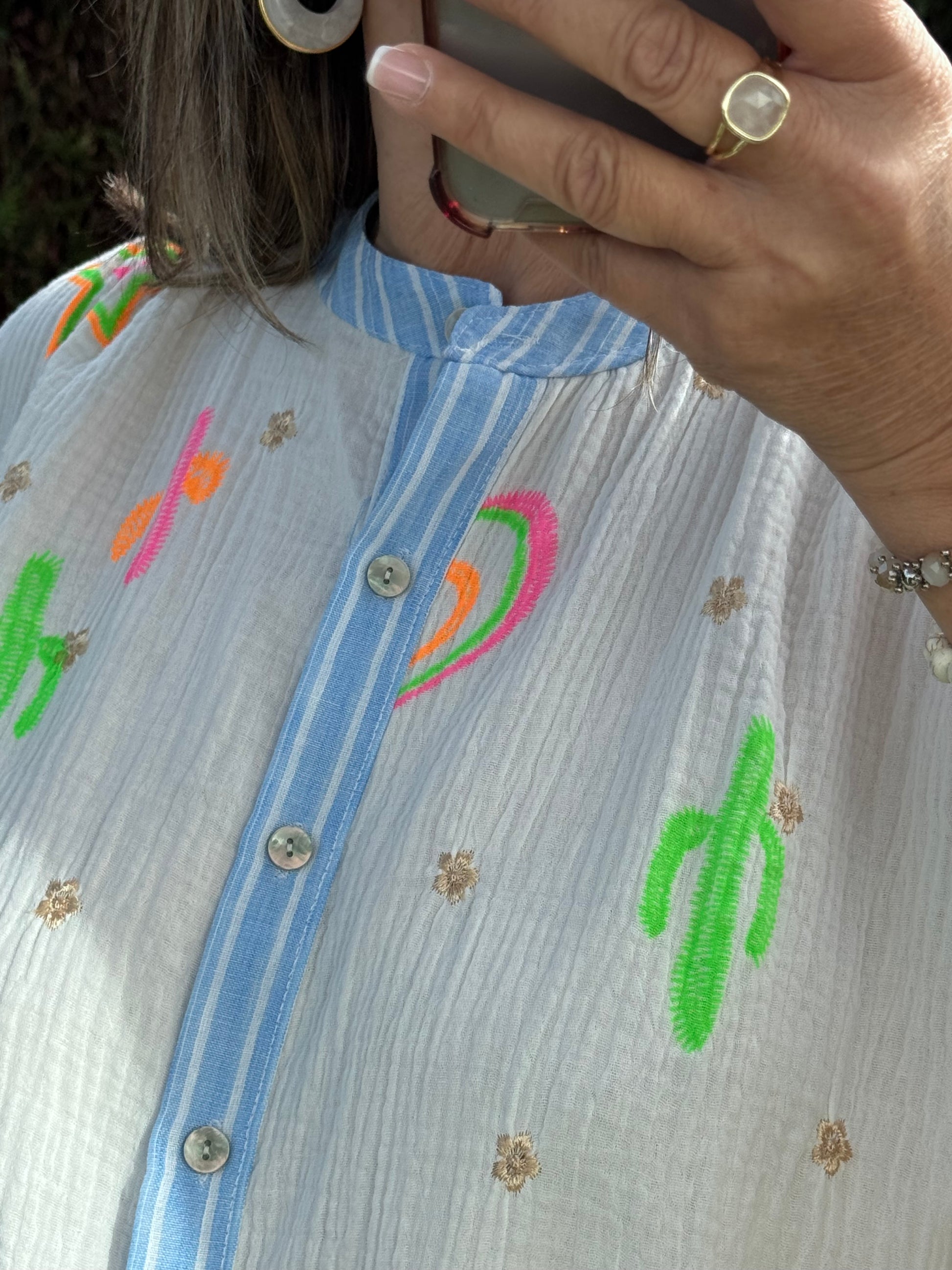 Blouse gaz de coton pep