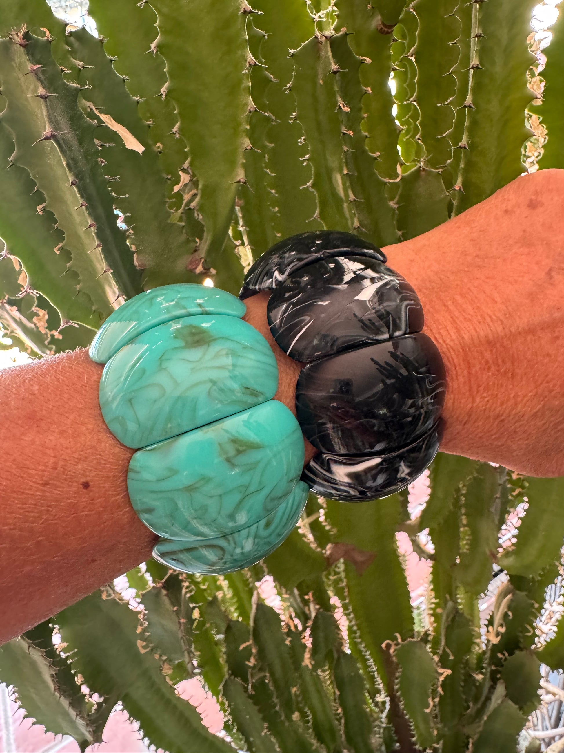 Bracelet bohème turquoise ou noir