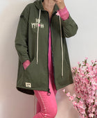 Veste coupe vent Be Happy kaki