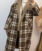 Manteau réversible beige