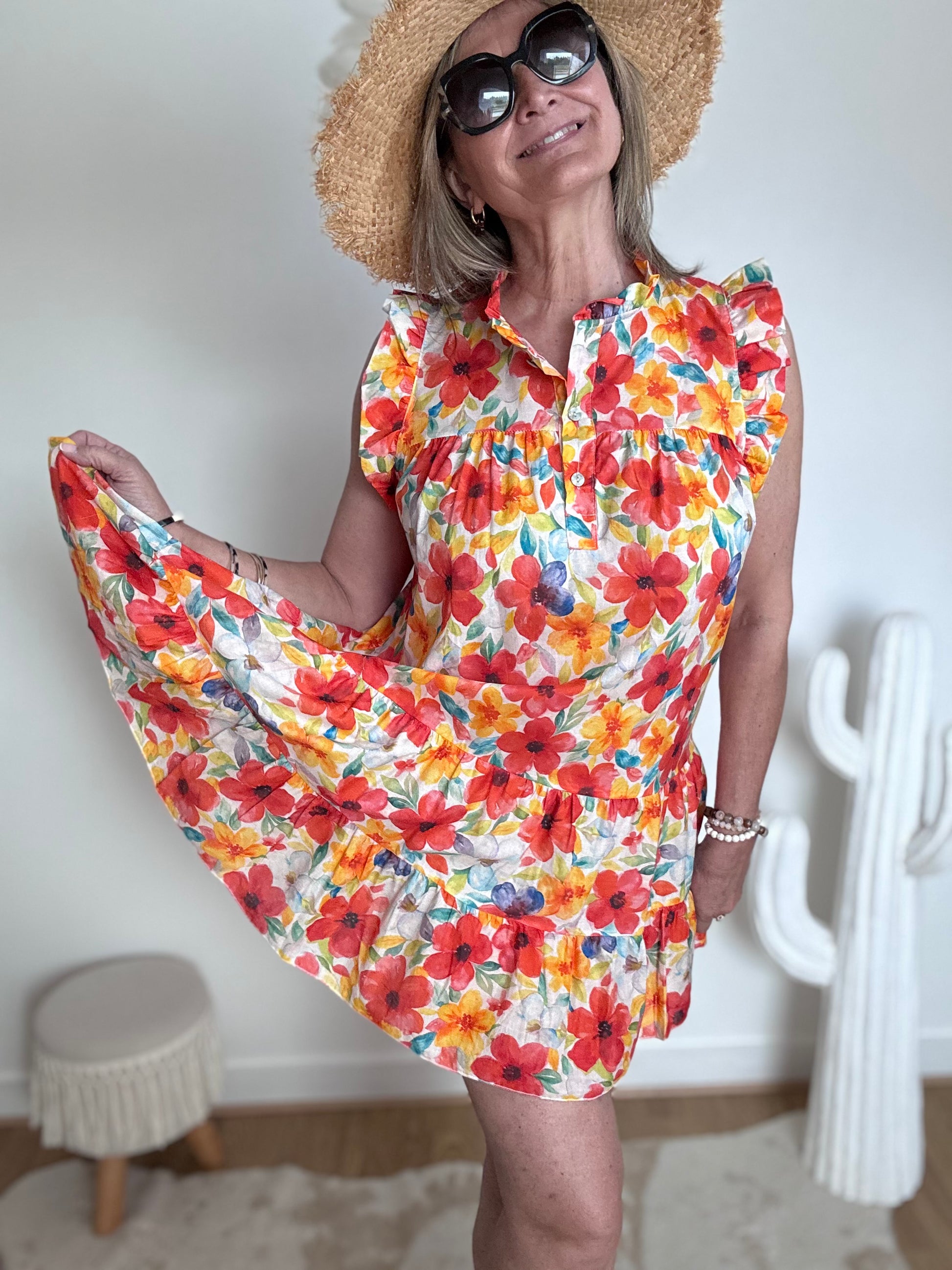 Robe coquelicots TU 38/46