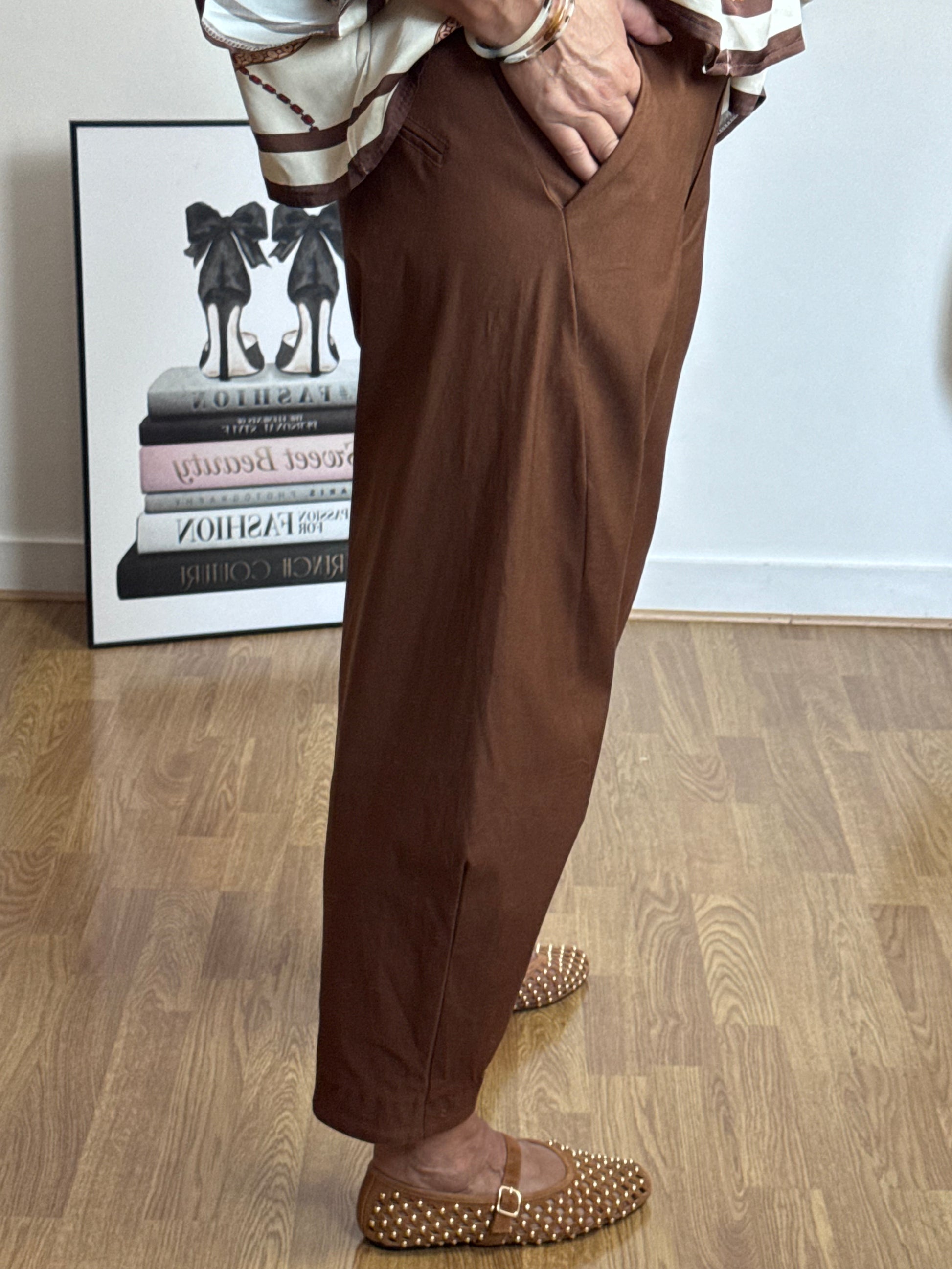 Pantalon Alexis camel
