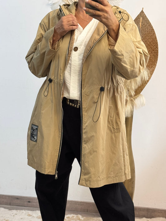 Veste coupe vent beige