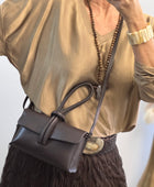 Sac anse cuir marron 🎁