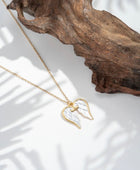 Collier pendentif ailes d’ange