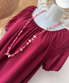 Robe Clara bordeaux TU 42/48