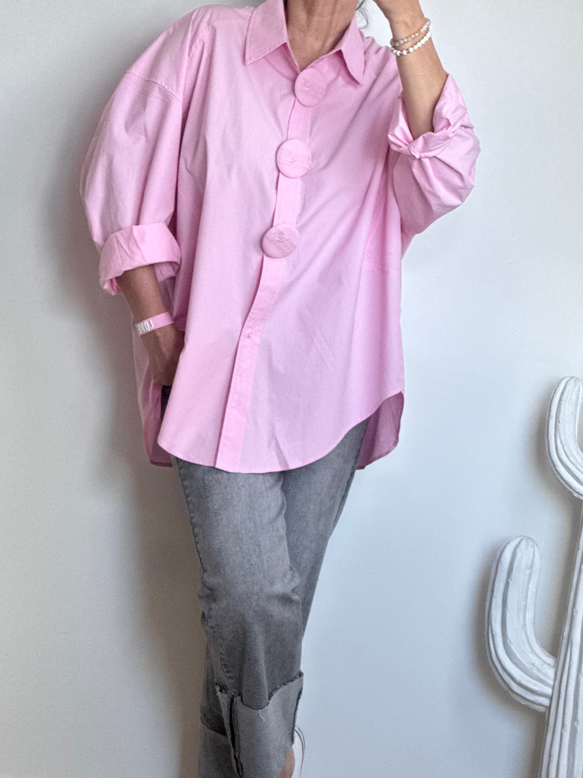 Chemise Capucine rose