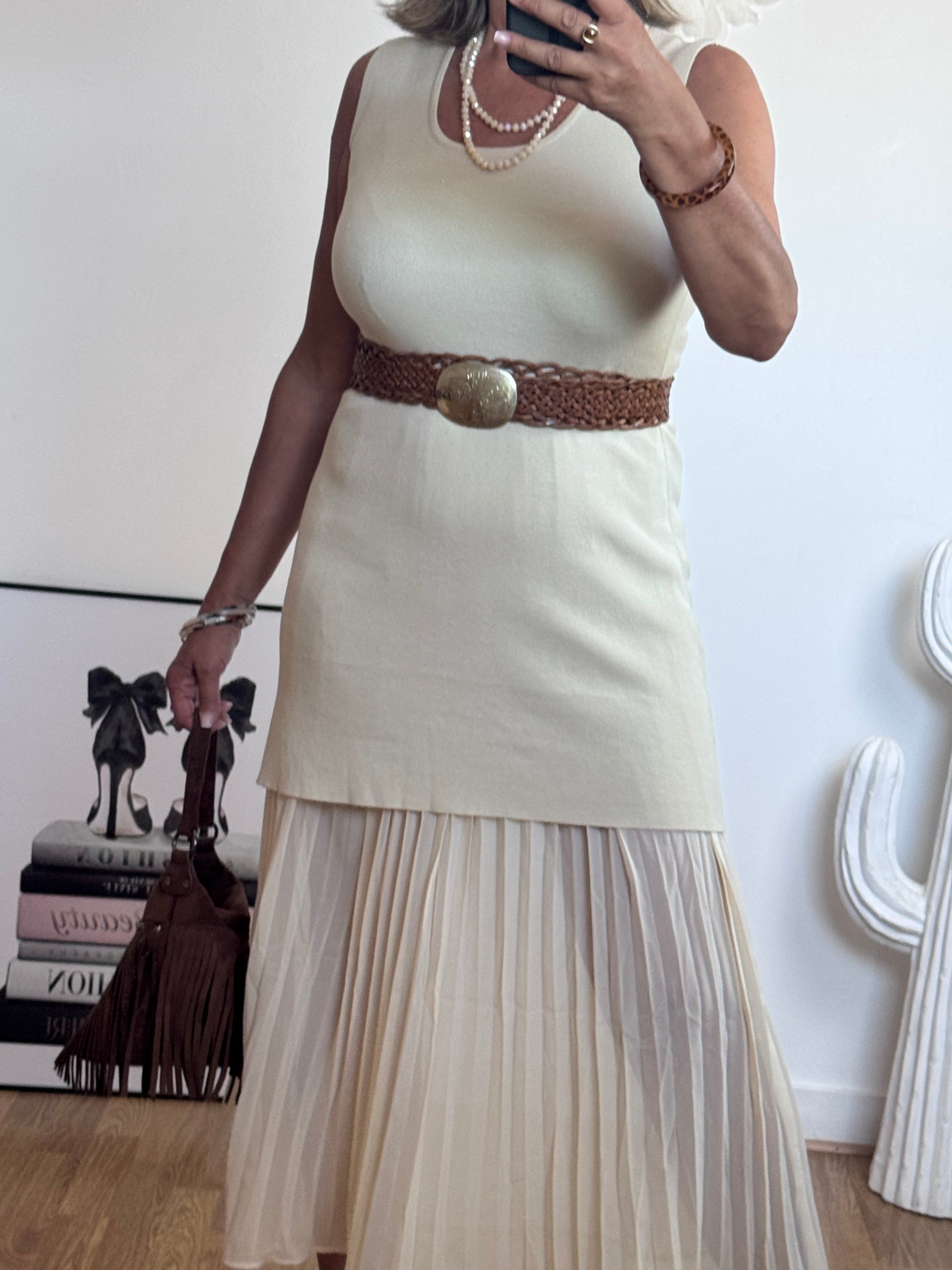 Robe Capucine crème