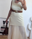 Robe Capucine crème