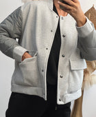 Blouson gris