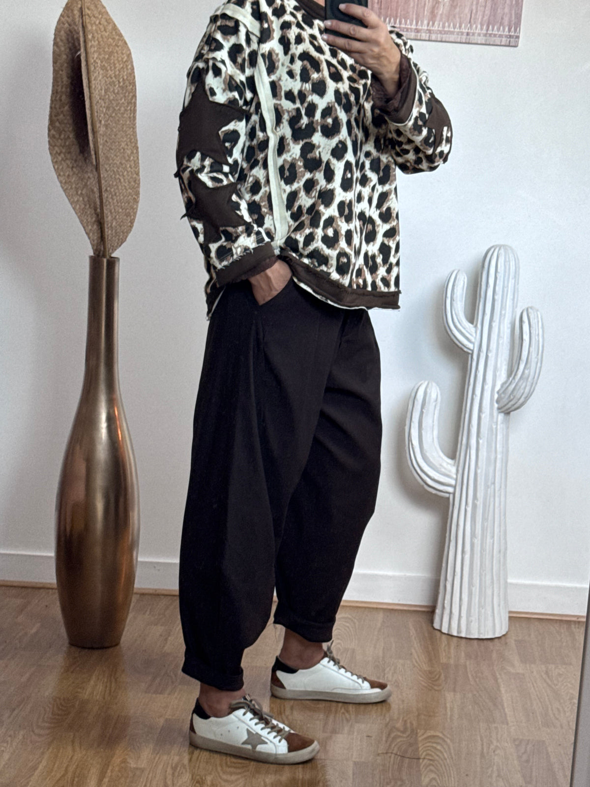 Pantalon Alexis marron