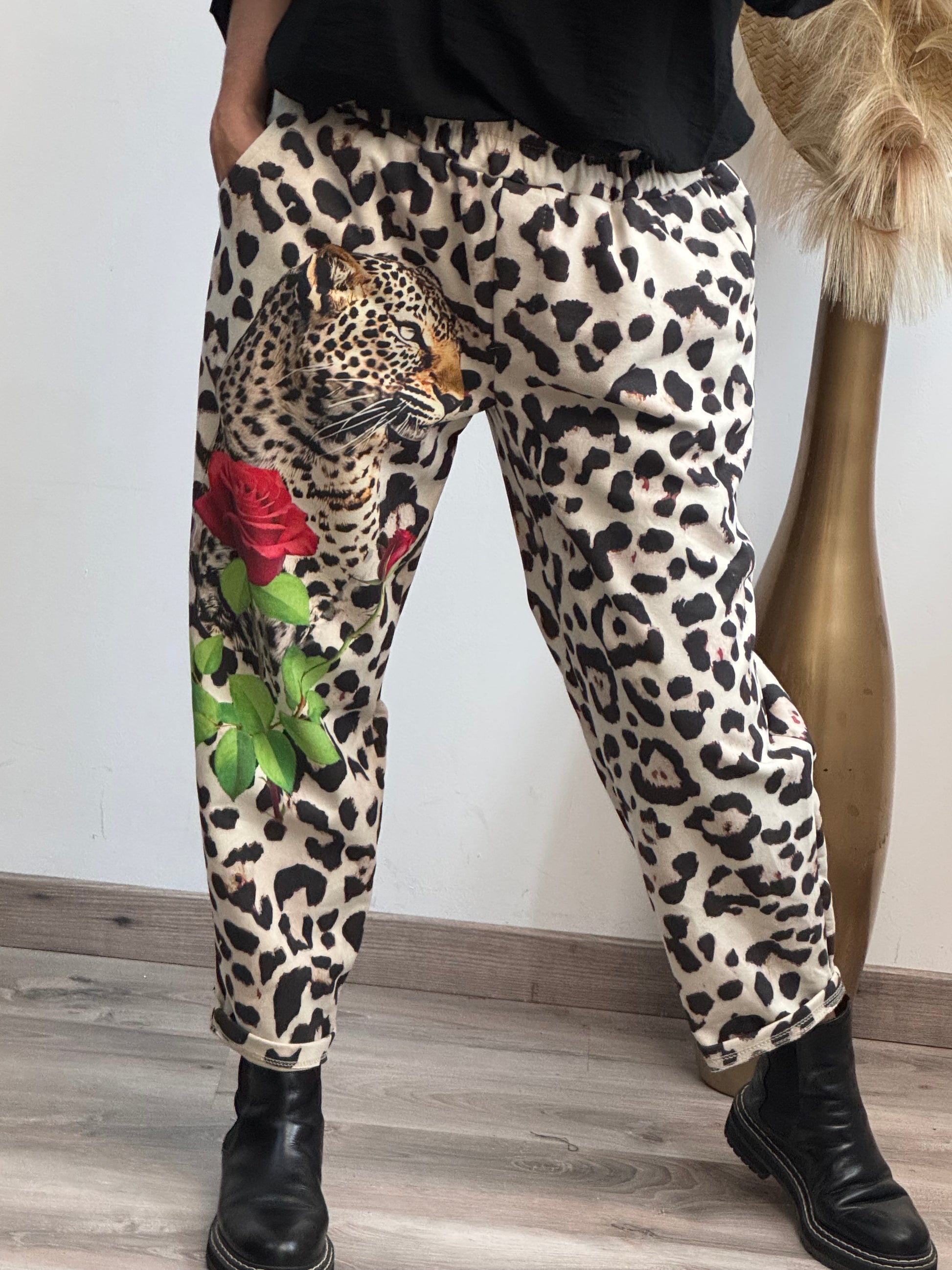 Pantalon suédine Léo