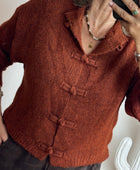 Cardigan Kyoto terracotta