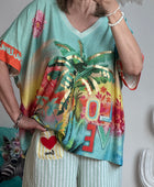 Haut oversize love